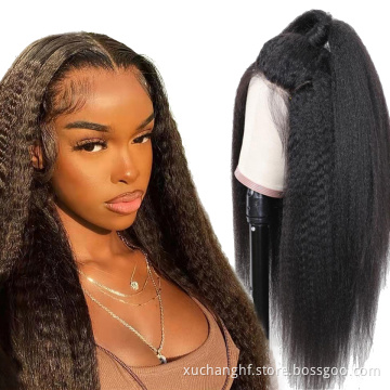 Wholesale 13x6 hd lace frontal wig Virgin Hair Brazilian Hair Peruvian Swiss 13x6 transparent hd lace frontal wig